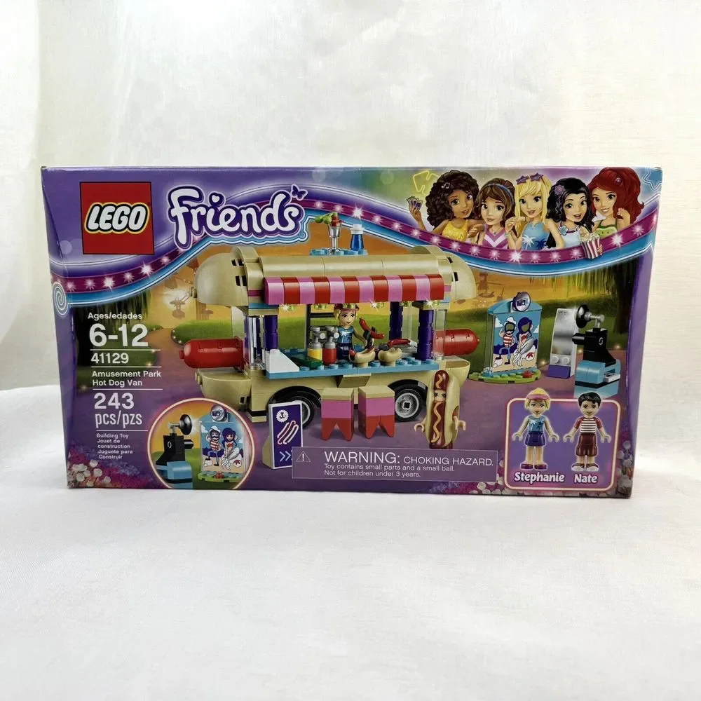 LEGO Friends Amusement Park Hot Dog Van (41129) Sealed‎ New In Box